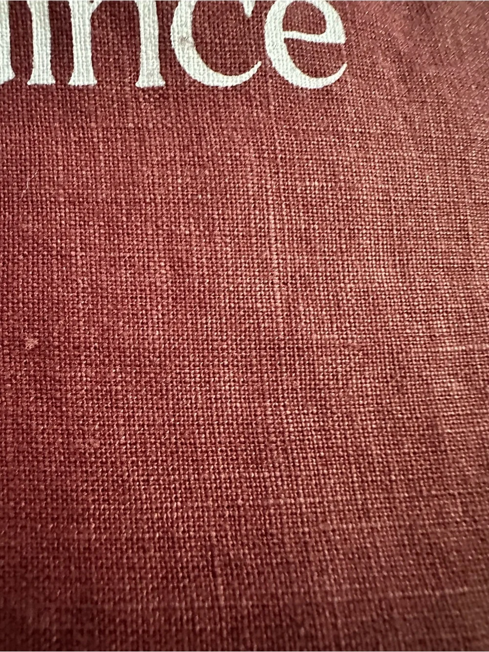 Quince European Linen Fitted Sheet Set- cal king- burgundy